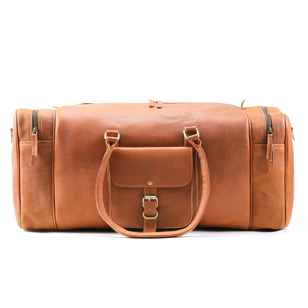 The Travel | Men's Buffalo Leather Duffle Bag - Full Grain 20