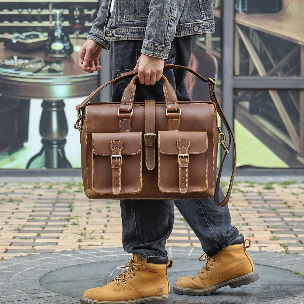 Saddleback laptop bag sale