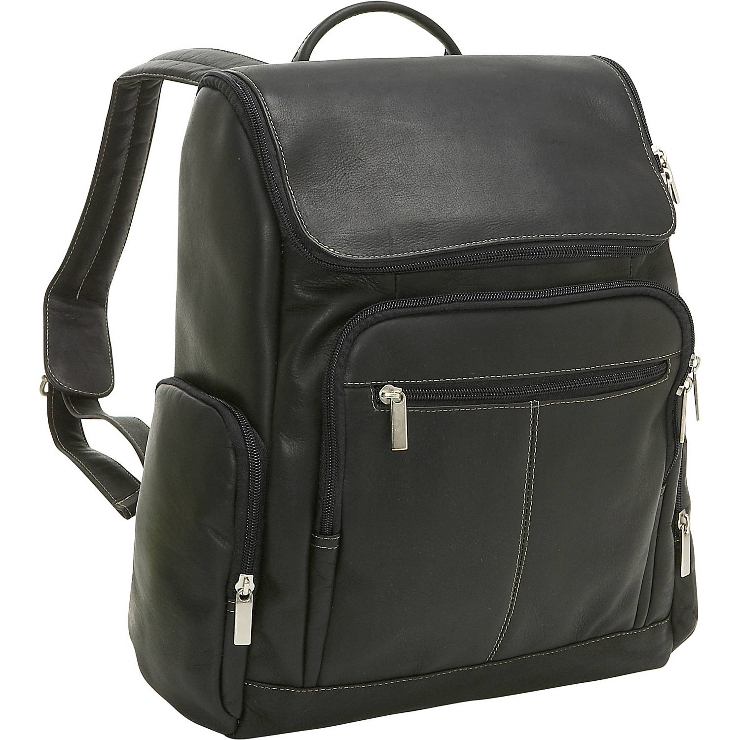 The Vaquetta | Leather Laptop Backpack for 15 Inch Laptops – The Real ...