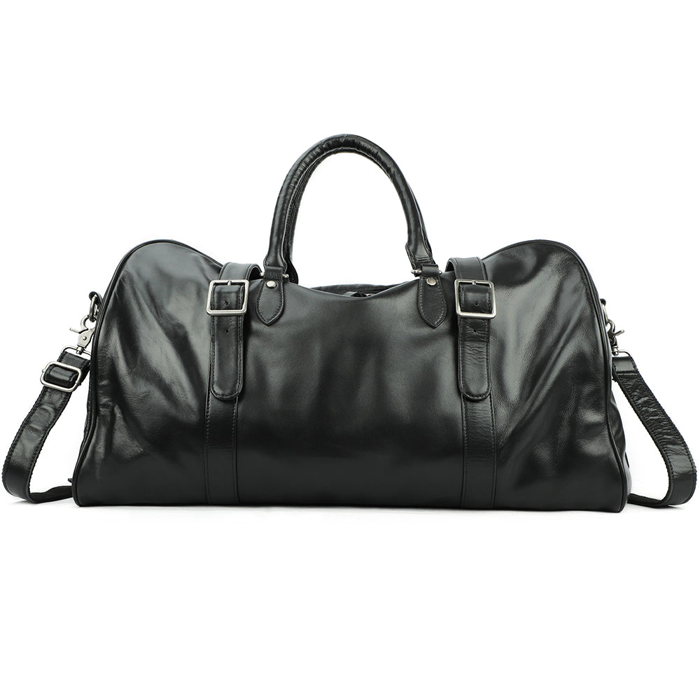 The Viaggio | Men's Leather Duffle Travel Weekend Bag