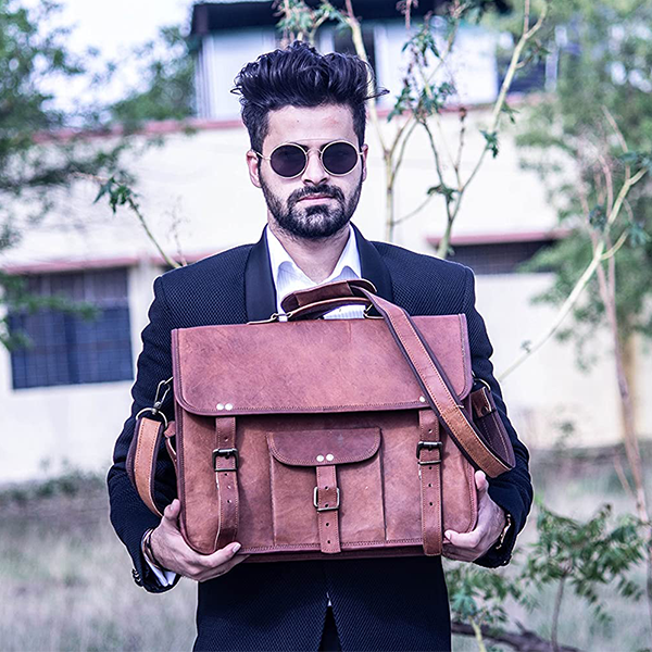 Mens vintage messenger best sale bag