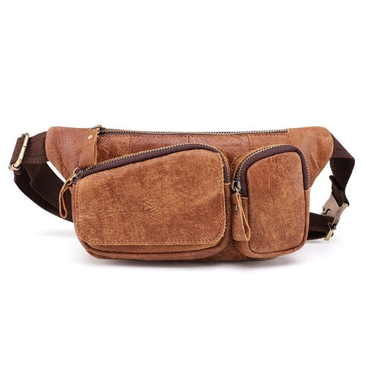 The Fanny Pack  Classic Men's Leather Bum Bag – The Real Leather Company
