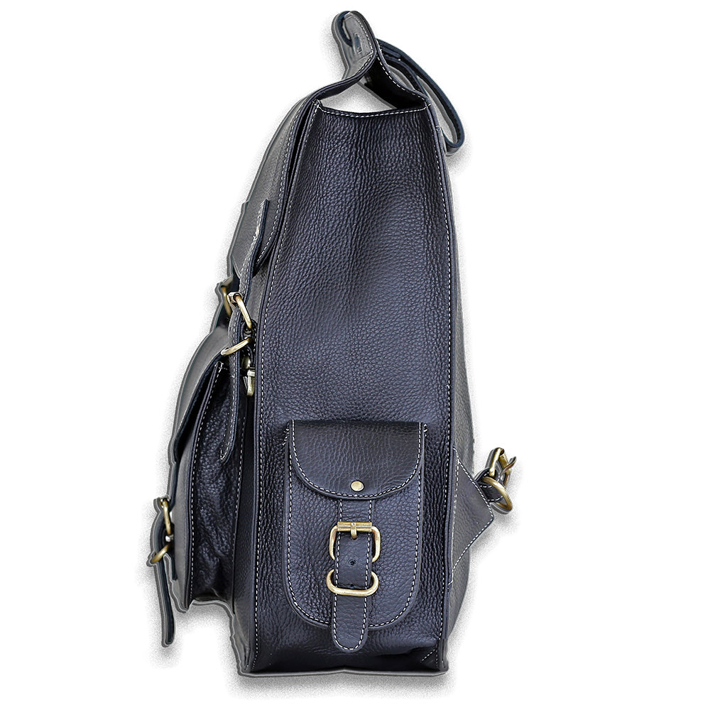 Western style clearance leather backpacks